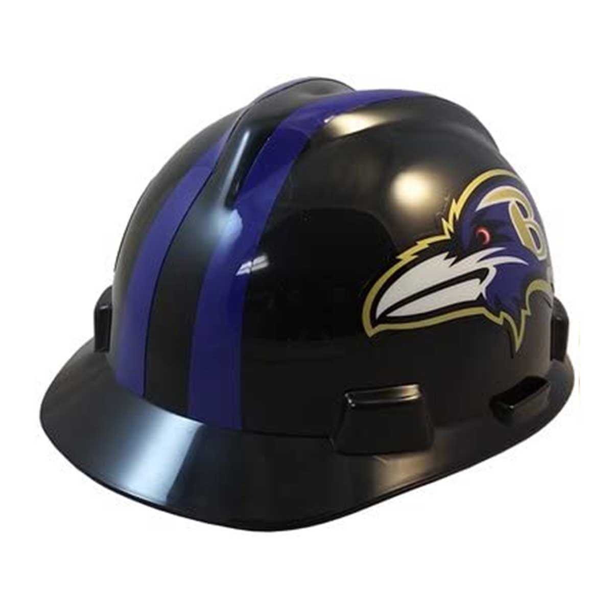Baltimore Ravens full-brim hard hat