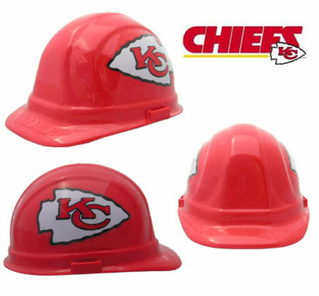 Kansas City Chiefs full-brim hard hat