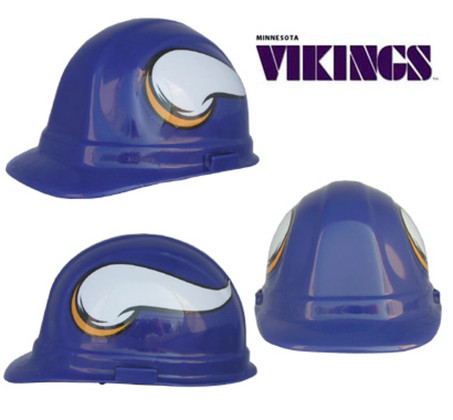 Minnesota Vikings full-brim hard hat