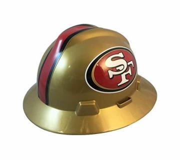 San Francisco 49ers NFL Fans Full Brim Hard Hat