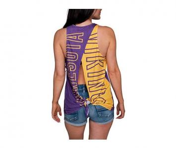 Women's Sleeveless Fashion Top Minnesota Vikings