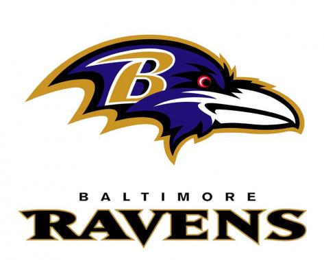 Baltimore Ravens playing in NFL