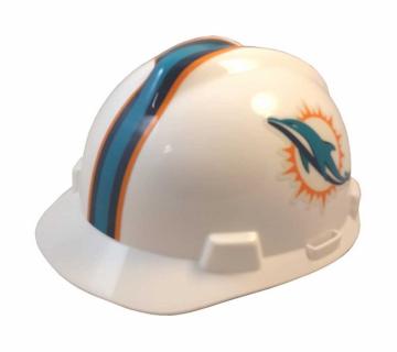 Miami Dolphins hard hat
