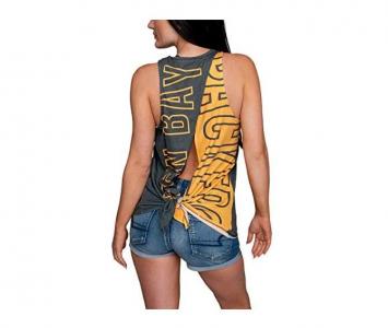 Women's Sleeveless Fashion Top Green Bay Packers