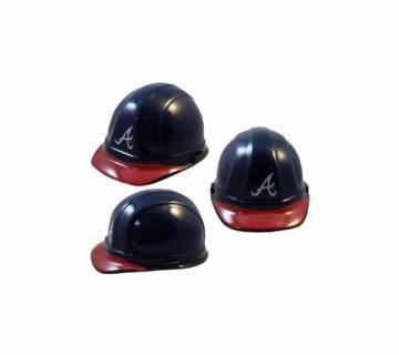 Atlanta Braves MLB fans hard hat