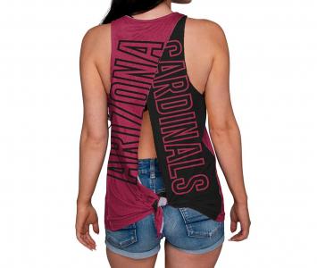 Women's Sleeveless Fashion Top Arizona Cardinals