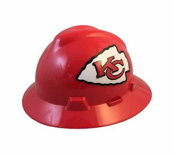 Kansas City Chiefs NFL Fans Full Brim Hard Hat