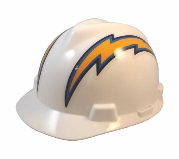 Los Angeles Chargers hard hat