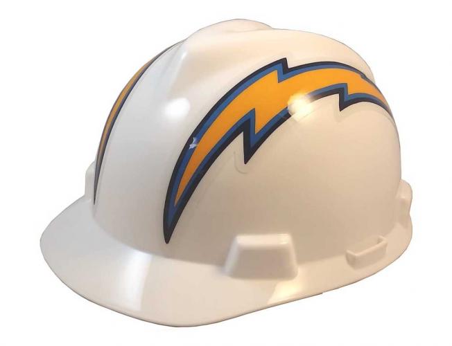 Los Angeles Chargers hard hat
