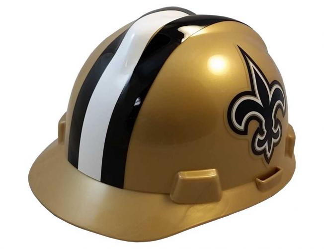 New Orleans Saints hard hat
